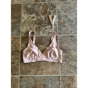 Skims Naked Plunge Bralette Mica Size XS